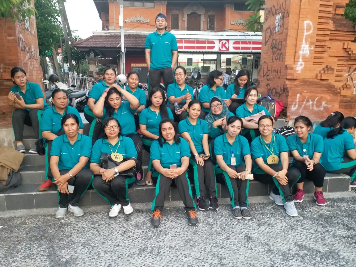 Tes Kebugaran Pegawai Puskesmas I Denpasar Barat