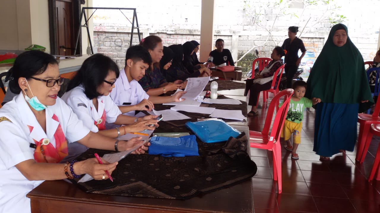 Posbindu dan Posyandu Lansia Br. Tegal Kertha