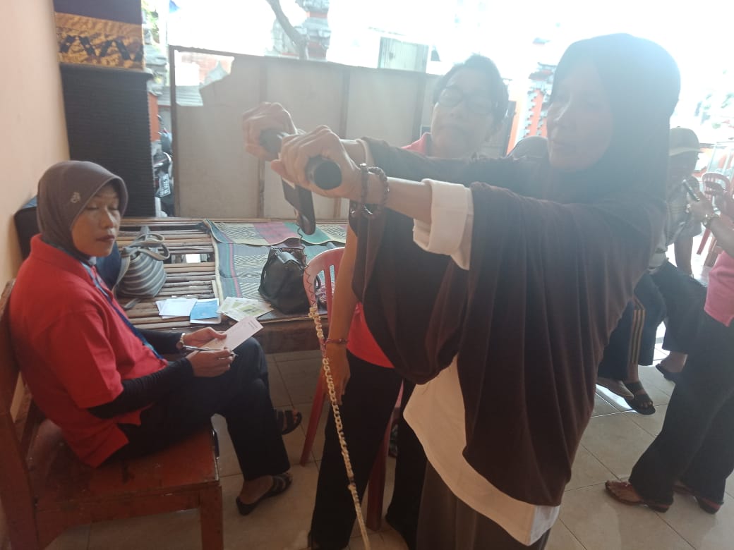 Posbindu dan Posyandu di Br. Tegal Sari 